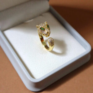 Anel Tiger Gold
