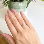 Anel Solitário Cristal