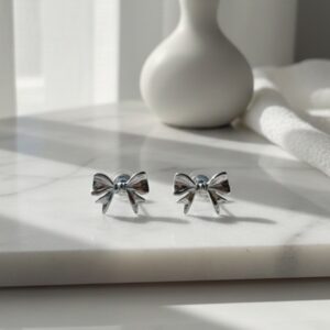 Brinco Lacinho Ródio