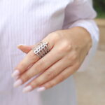 Anel Symphony banho ródio