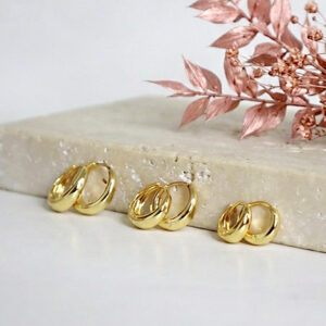 Trio de Argolas Elegance