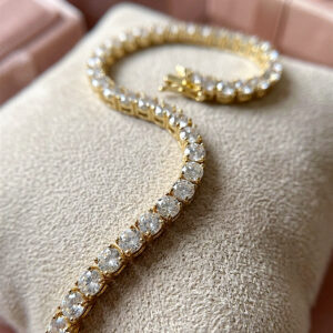 Pulseira Riviera 4mm ouro