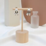 Argola Organic Ródio