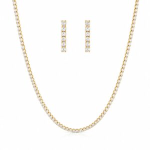 Conjunto Mini Rivi Banho Ouro