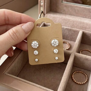 Trio ponto de luz ródio