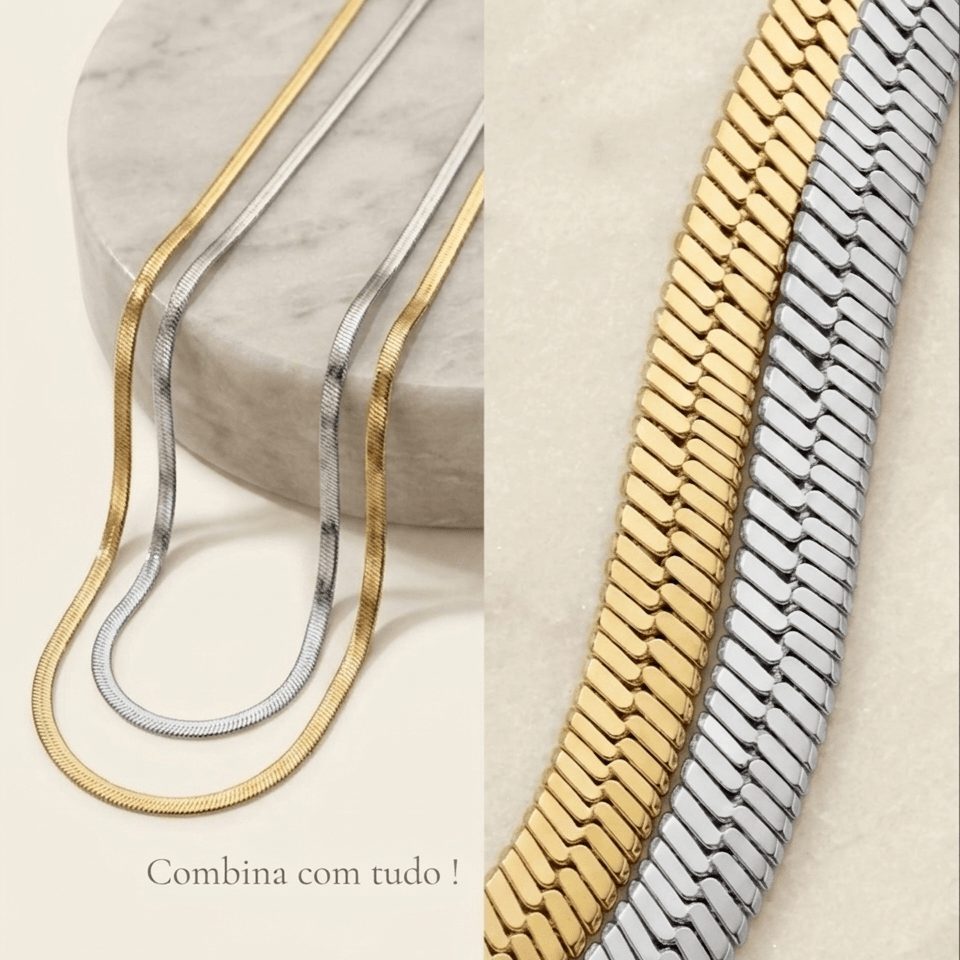 Kit colar fita :Leve 2 pague 1 - Imagem 4