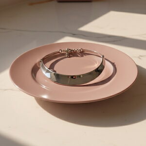 Choker Cleópatra ródio