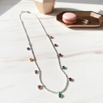 Colar Coloré ródio