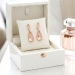 Brinco Royalle Salmon Banho Ouro