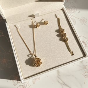 Kit Roses Conjunto + Pulseira