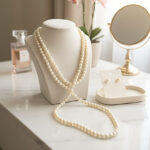 Maxi colar Pérola+ Brincos