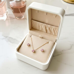 Conjunto Beatrice Rosa bebê