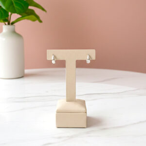 Argola Elegance P banho ródio