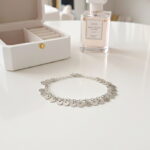 Pulseira Drops ródio