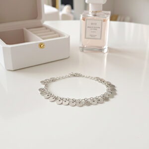 Pulseira Drops ródio