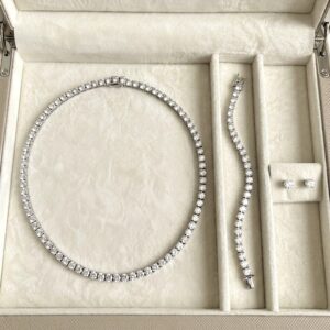 Kit Riviera ródio branco