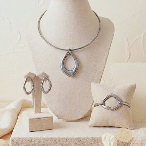 Kit Orleans ródio branco