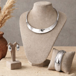 Kit Cleopatra ródio branco