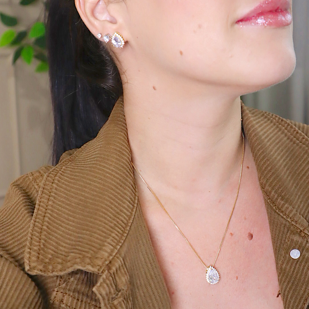 Conjunto Gota Cravejado - Imagem 3