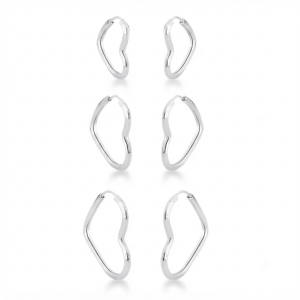Trio Core prata 925