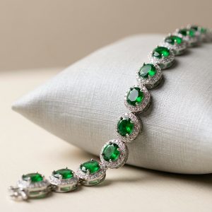 Pulseira Elizabeth Esmeralda