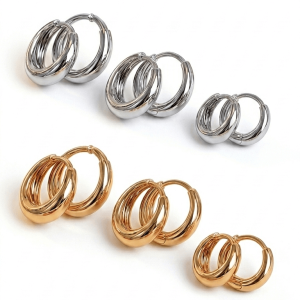 Trio de Argolas Elegance