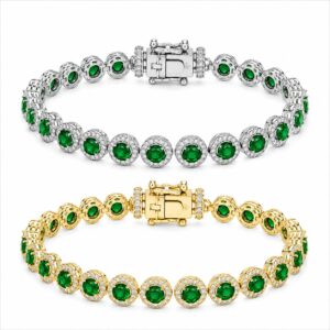 Pulseira Elizabeth Esmeralda