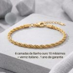 Pulseira masculina cordão baiano